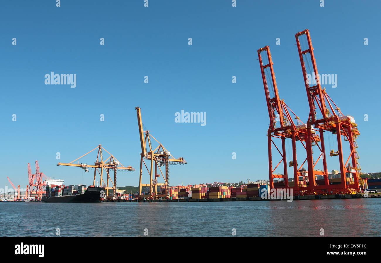 Baltic Container Terminal Baltic Container Terminal High Resolution Stock Photography and Images ...