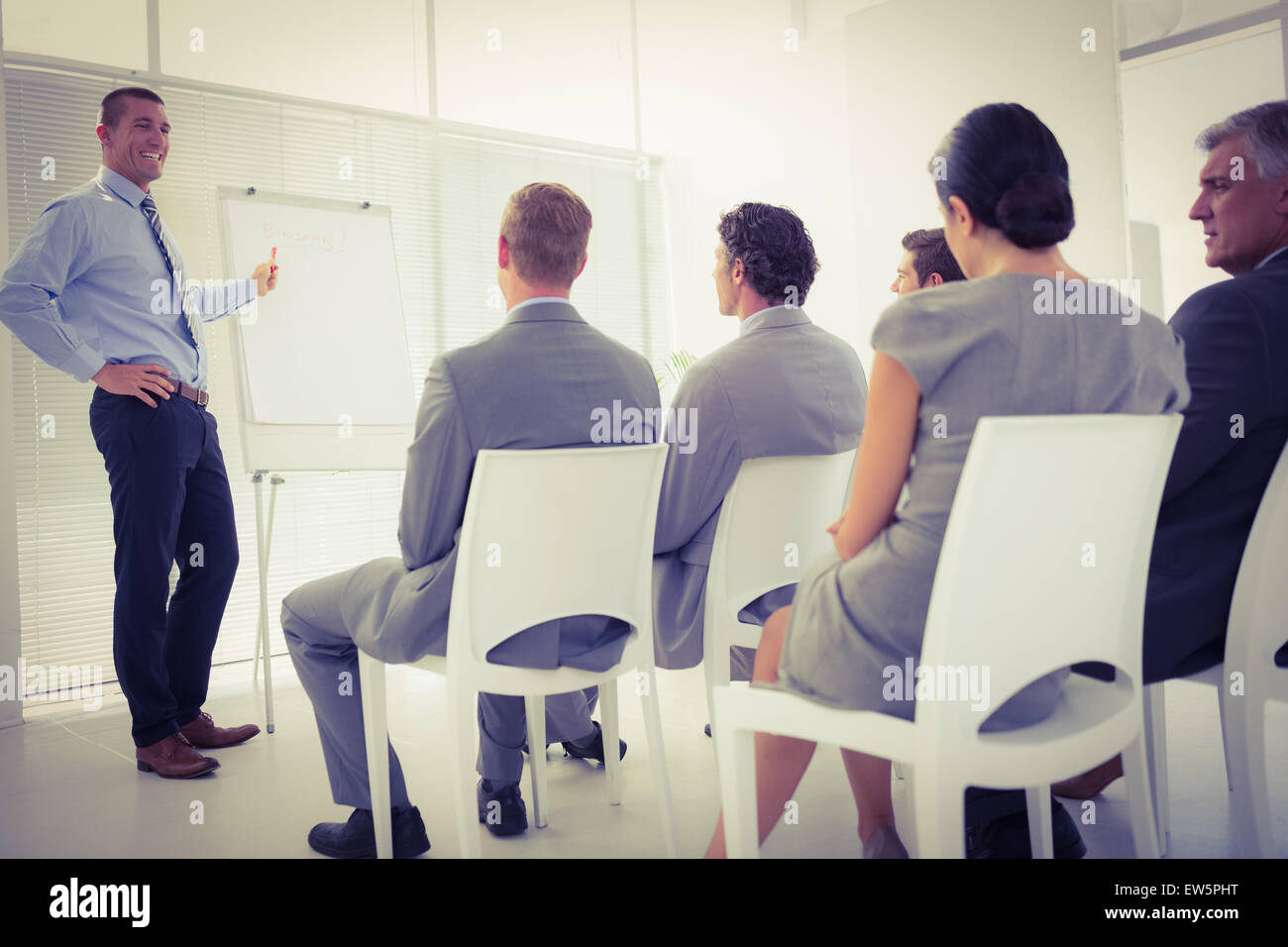 Woman during business seminar hi-res stock photography and images - Alamy