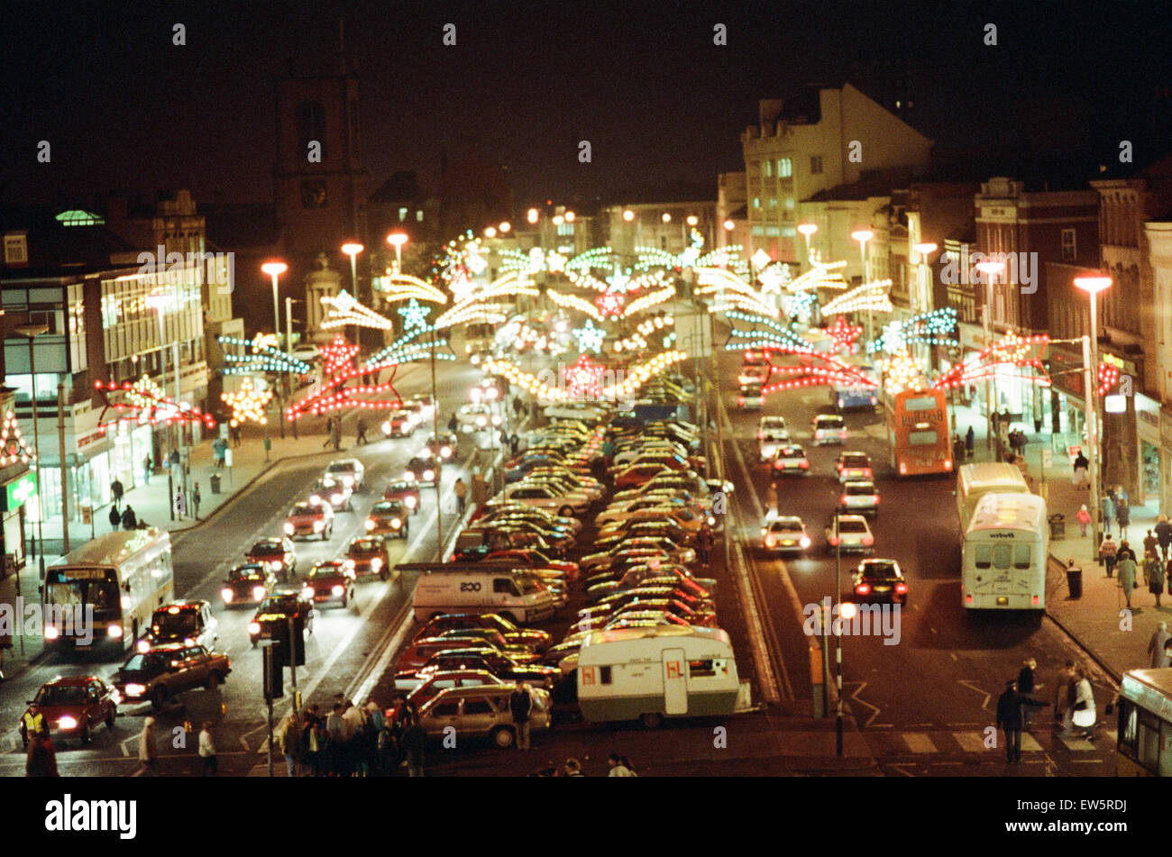 Stockton Christmas Lights switched on, Stockton, North Yorkshire, 23rd