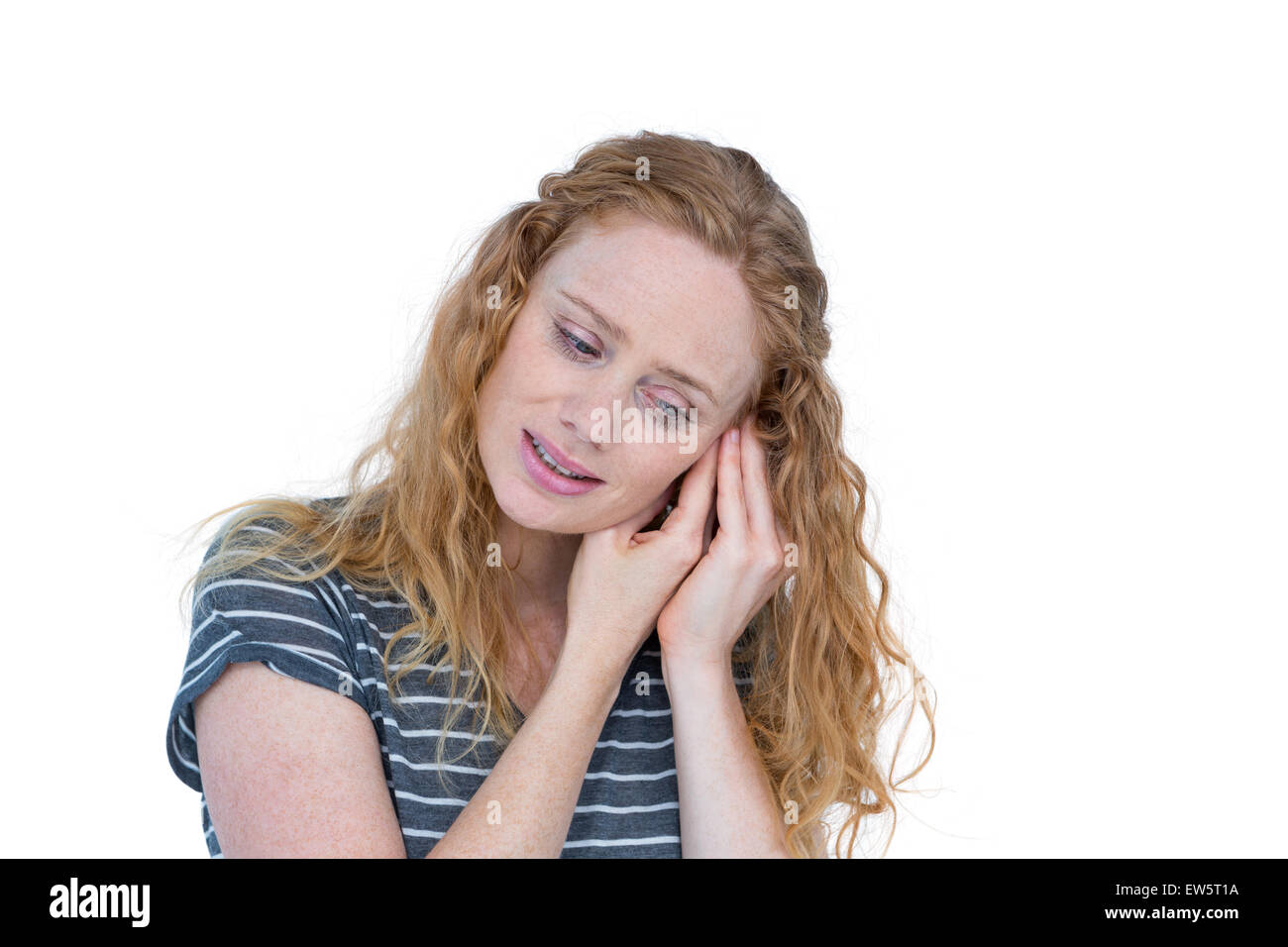 Blonde woman body in hi-res stock photography and images - Alamy