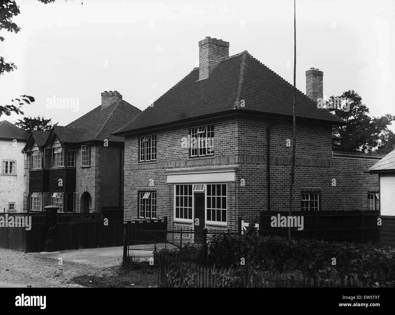 New Post Office in Fulmer. Circa 1931 Stock Photo Alamy