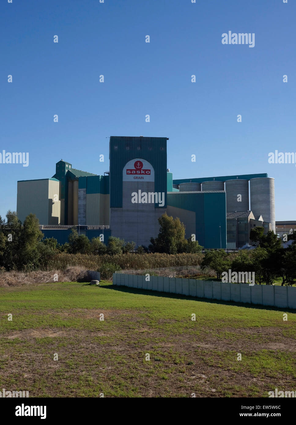 Organisation Head Office of Sasko Mills in the town of Malmesbury in the Western Cape Province, South Africa. Stock Photo