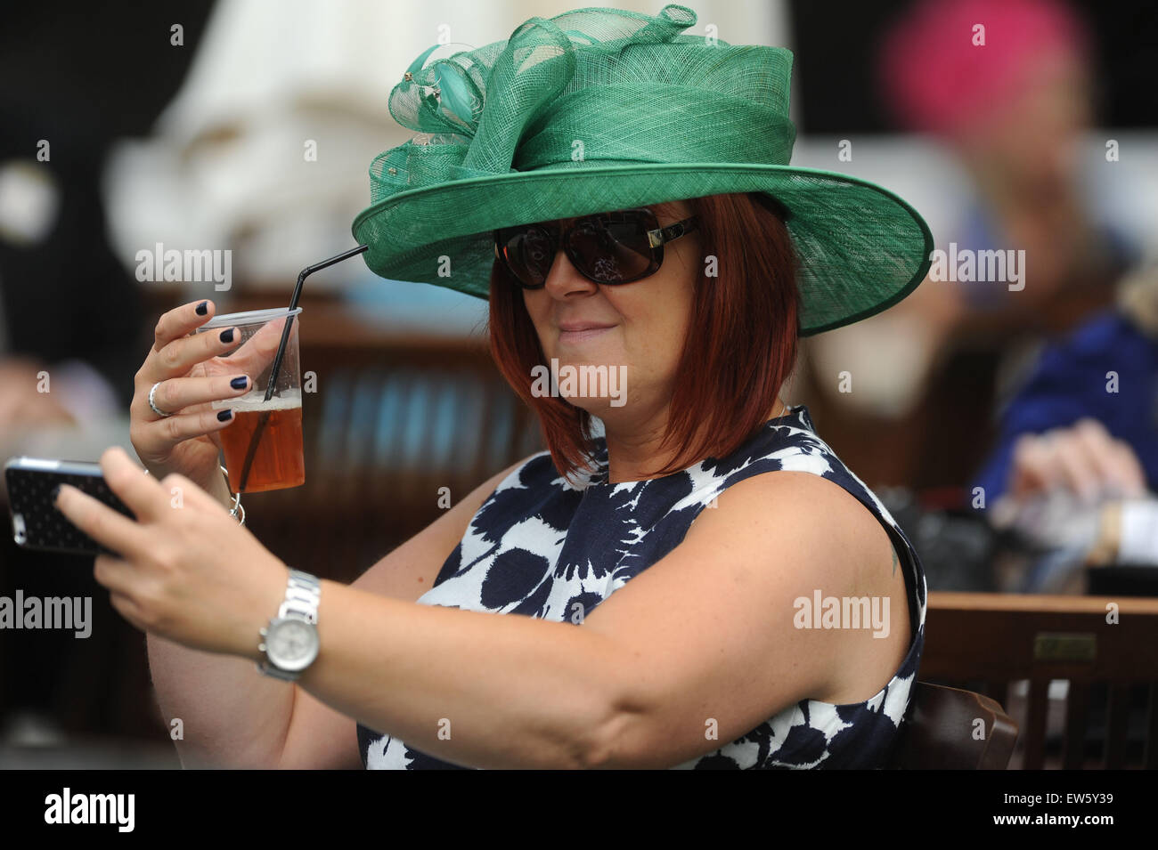 Royal Ascot Ladies Day Hat Hi Res Stock Photography And Images Alamy