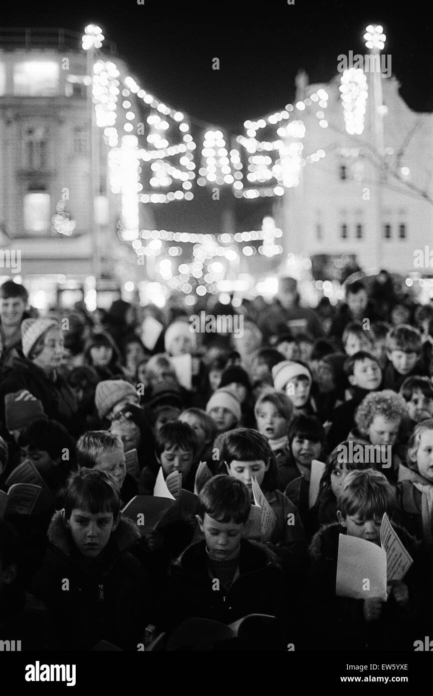Middlesbrough Christmas Lights switched on by Mayor, Middlesbrough