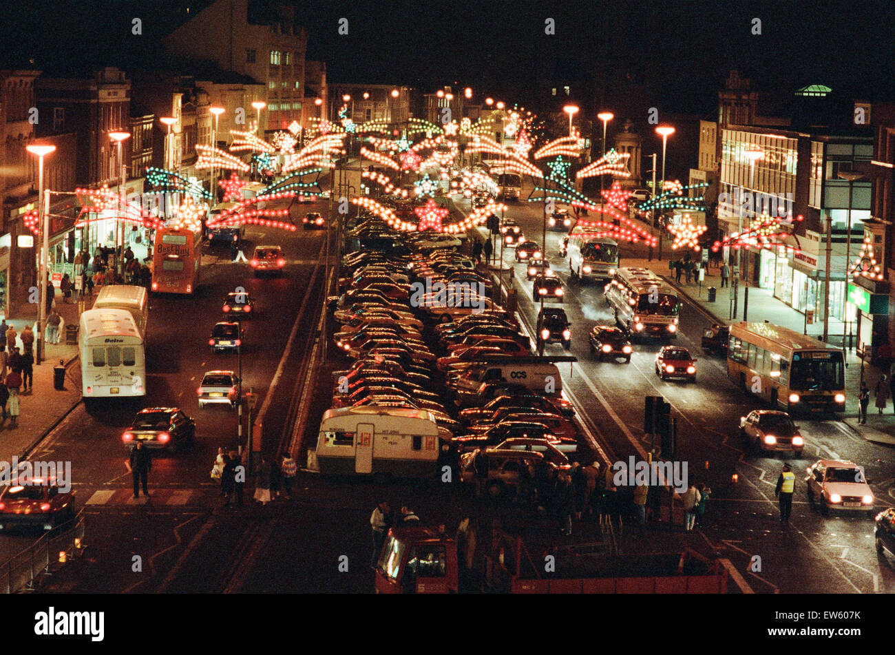 Stockton Christmas Lights switched on, Stockton, North Yorkshire, 23rd