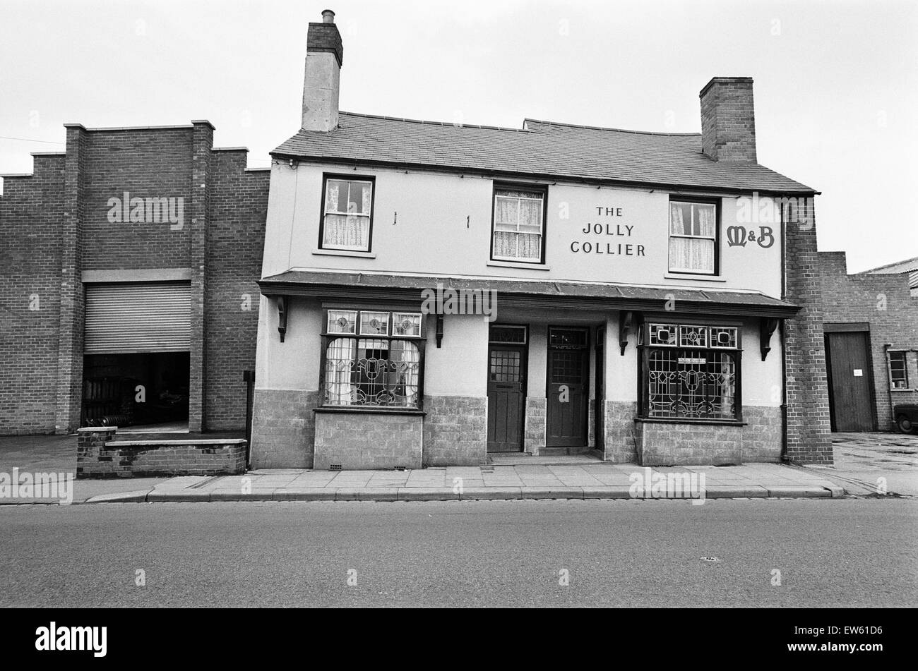 The Jolly Collier Pub, The Black Country, West Midlands, England. 25th May 1968. Stock Photo