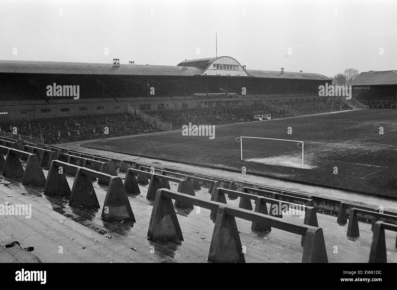 St James Park, home of Newcastle United Football Club. 20th February 1968. Stock Photo