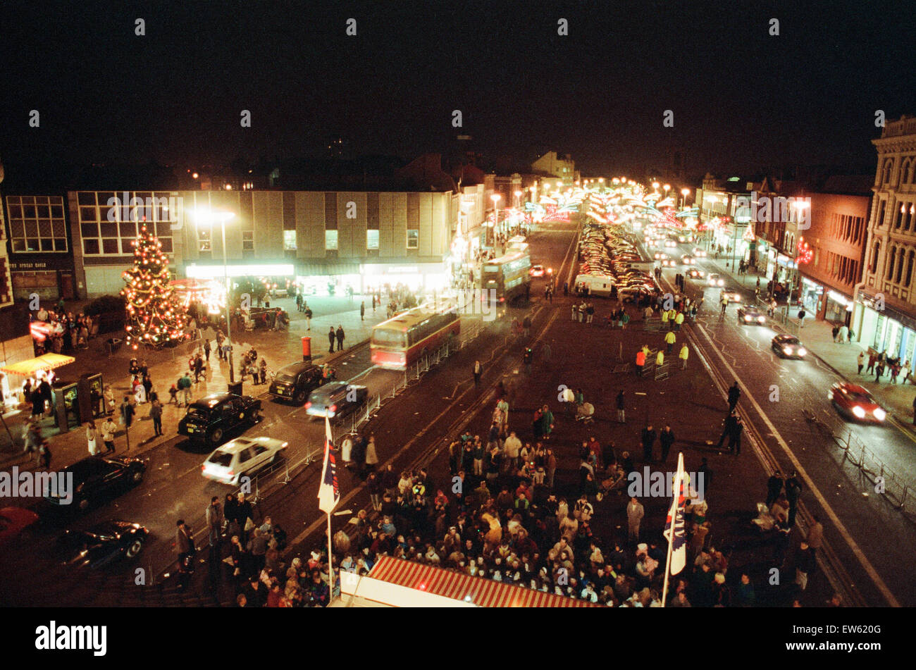 Stockton Christmas Lights switched on, Stockton, North Yorkshire, 23rd