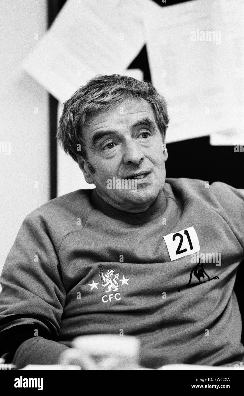 John neal manager chelsea football Black and White Stock Photos