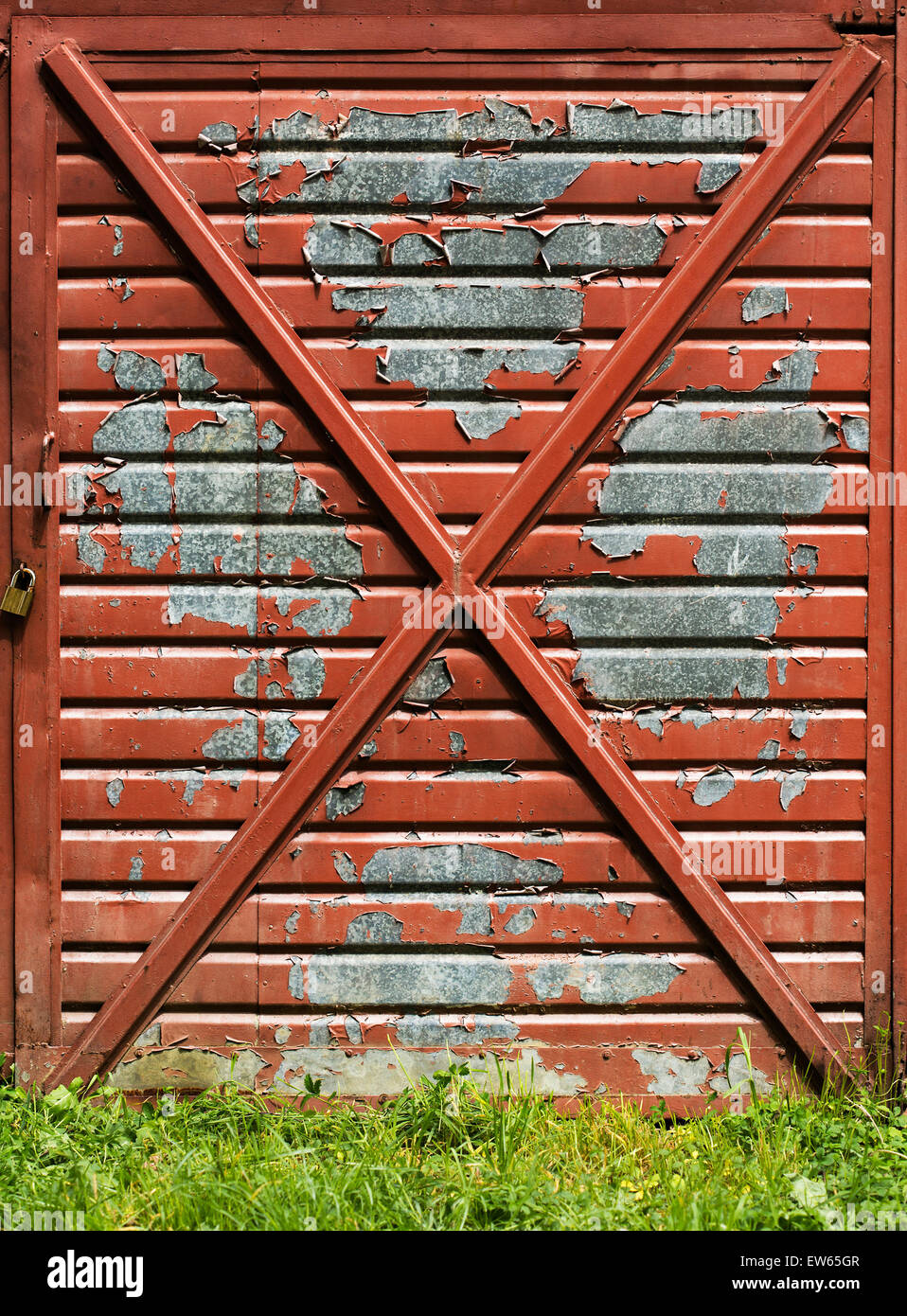Old garage door hires stock photography and images Alamy