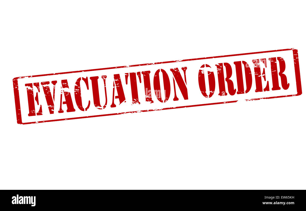 Evacuation order hires stock photography and images Alamy
