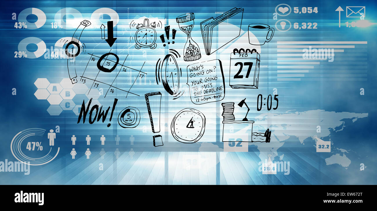 Composite image of brainstorm graphic Stock Photo - Alamy