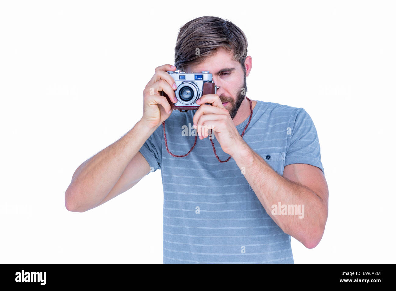 Handsome man taking pictures hi-res stock photography and images - Alamy