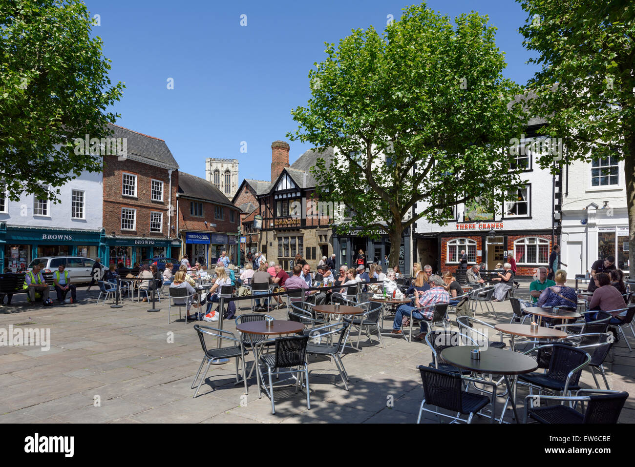 St Sampsons Square, York Stock Photo