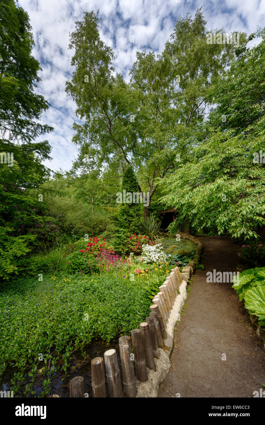 Durham University Botanic Garden Stock Photo