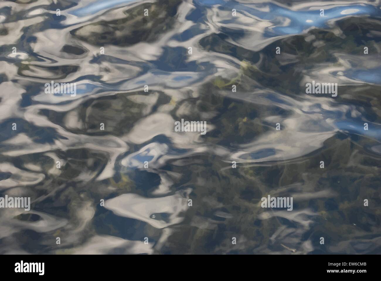 vector realistic water texture Stock Vector Image & Art - Alamy