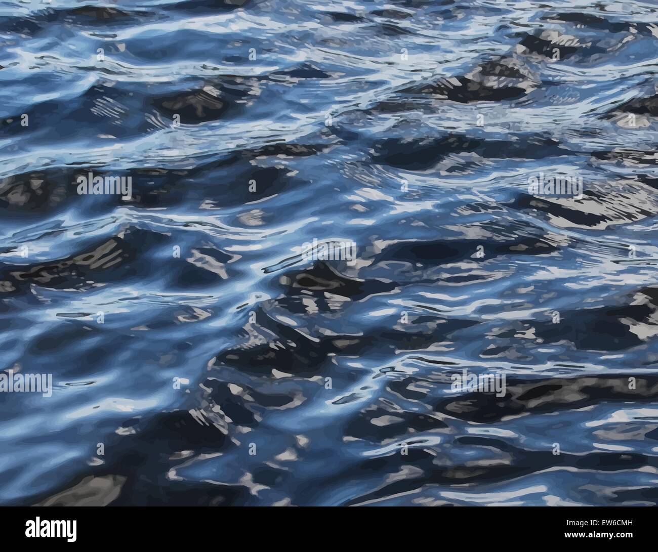 vector realistic water texture Stock Vector Image & Art - Alamy
