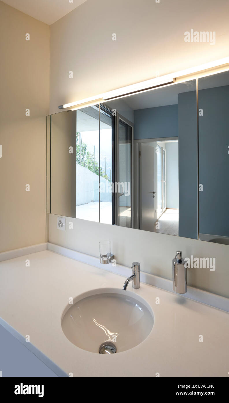 modern design bathroom Stock Photo