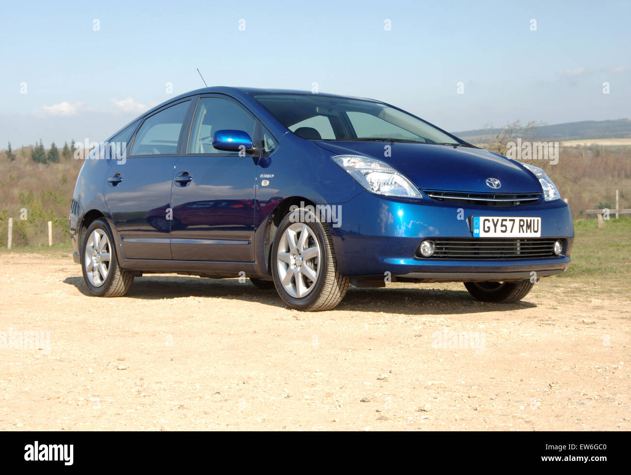 2008 Toyota Prius hybrid car, 2nd generation Stock Photo - Alamy