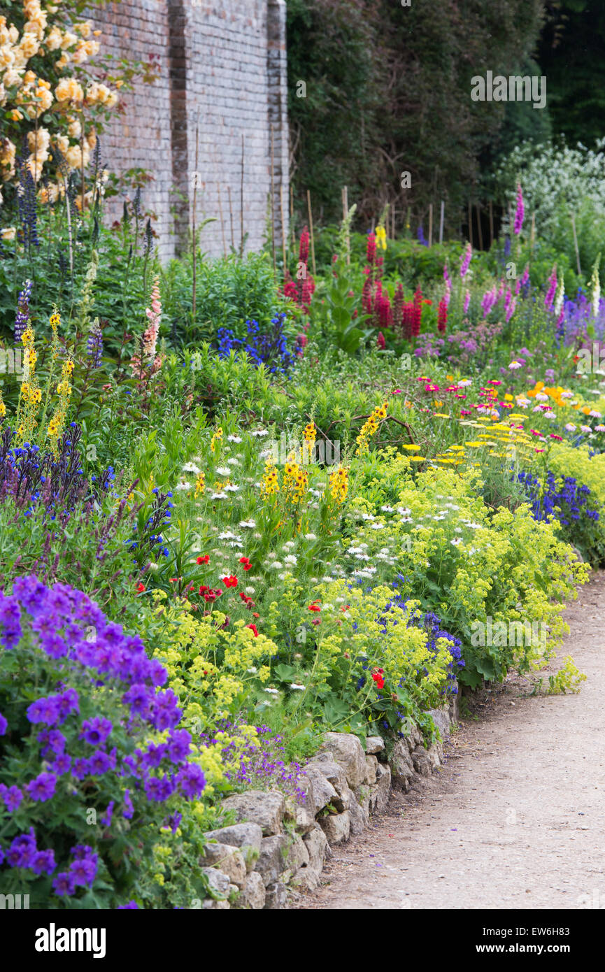 Herbaceous border path hi-res stock photography and images - Alamy