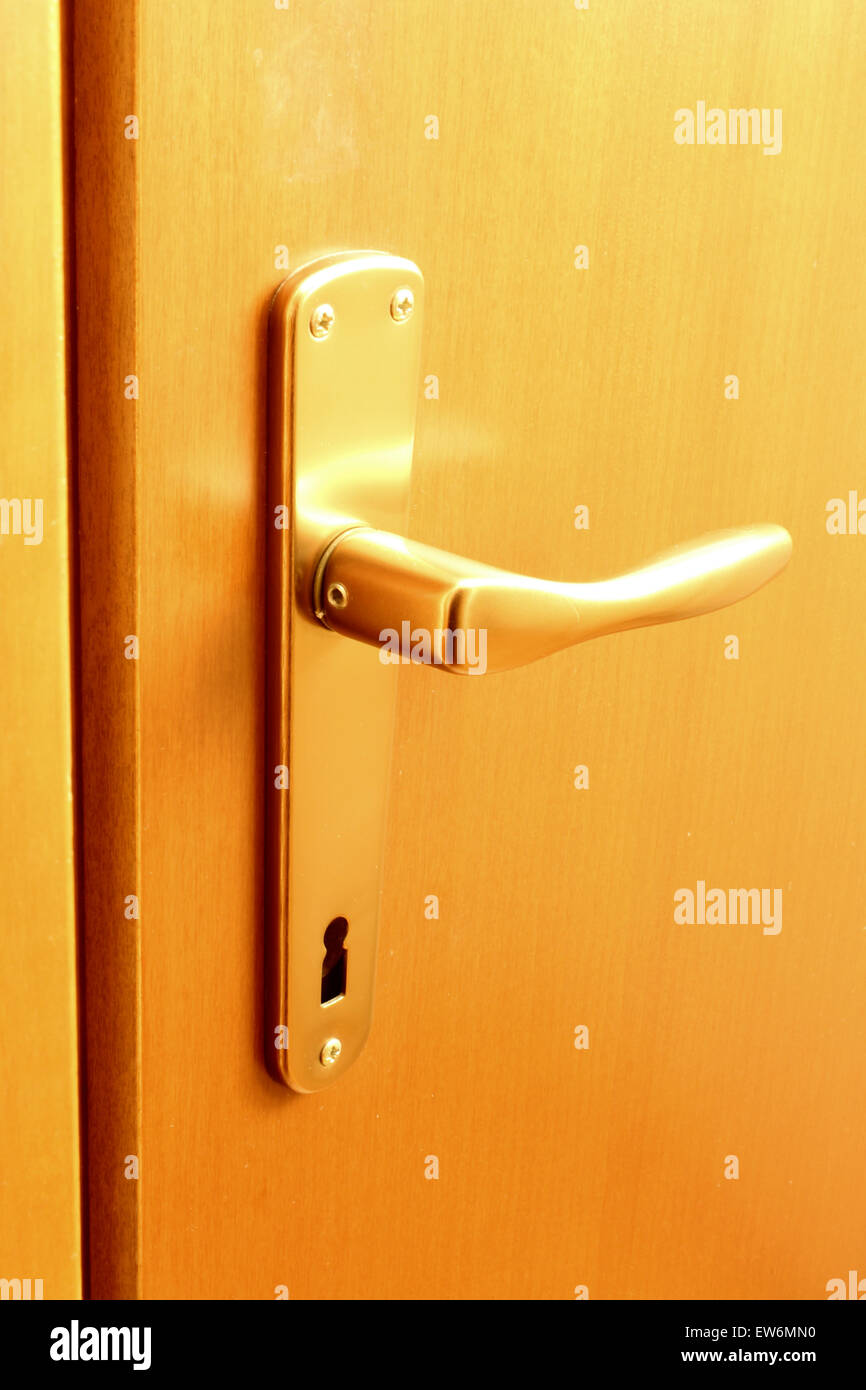 Wood window, door, key, handle isolated Stock Photo Alamy