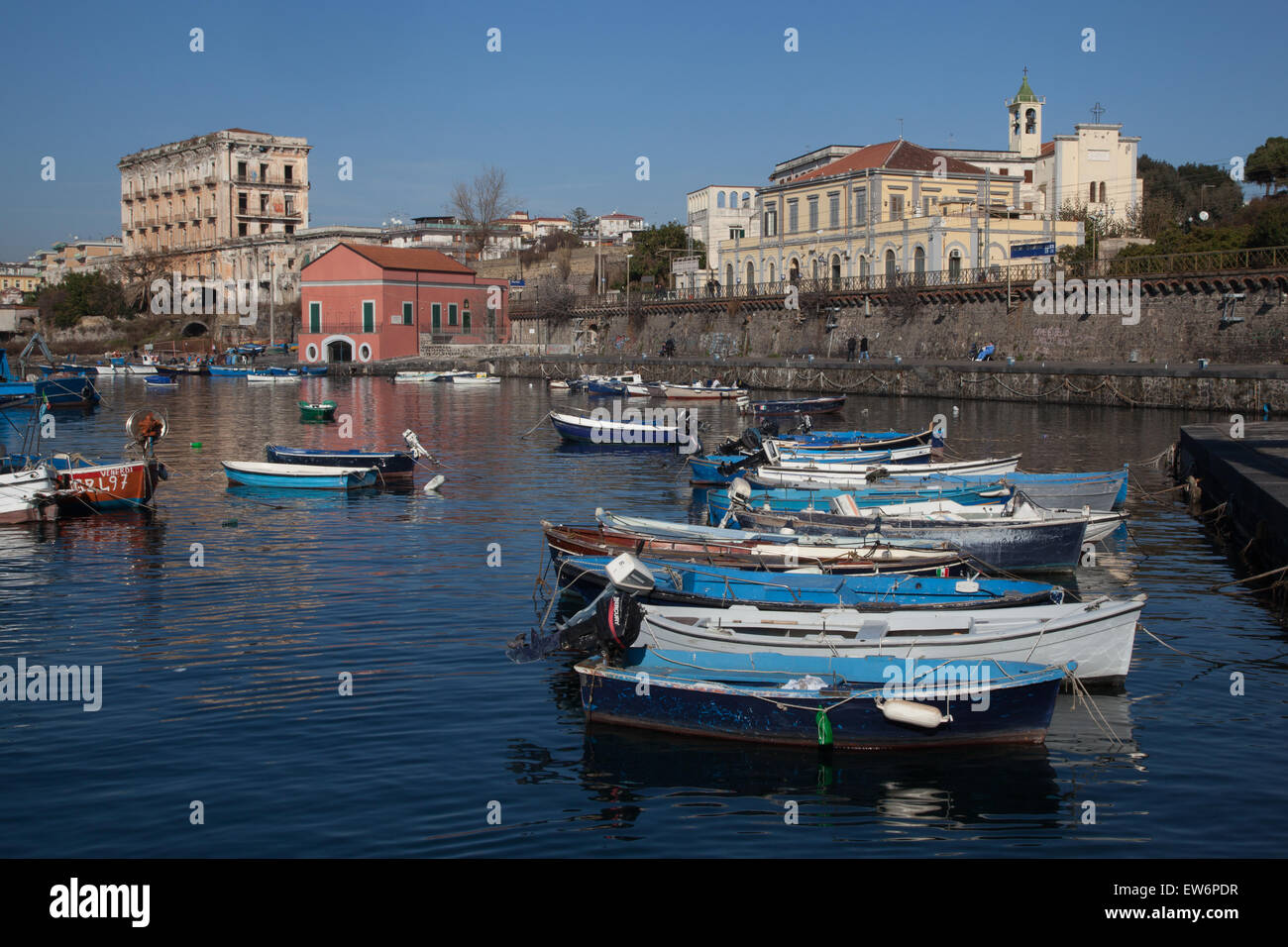 Real porto del Granatello Portici Stock Photo - Alamy