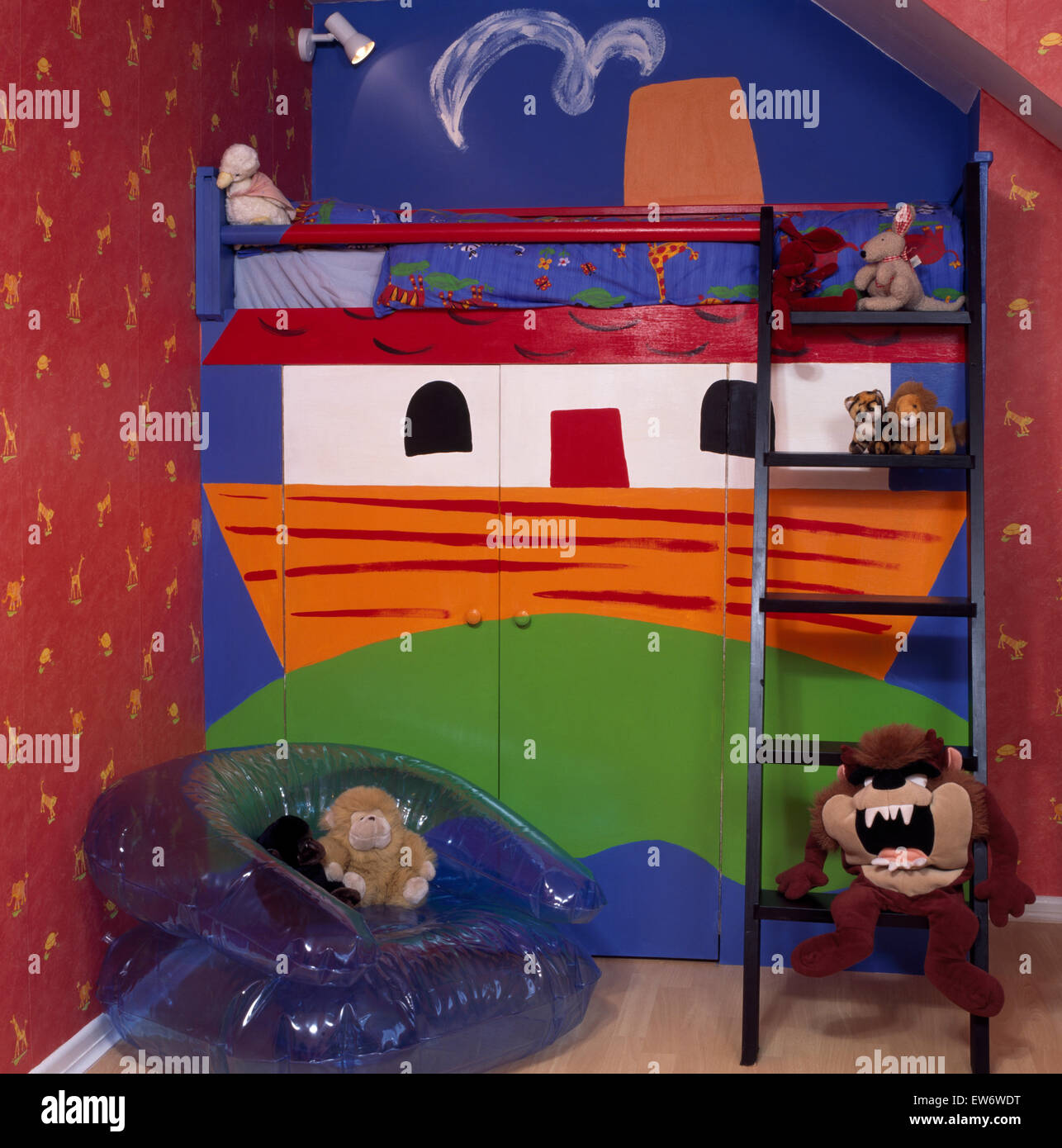 blow up bunk beds