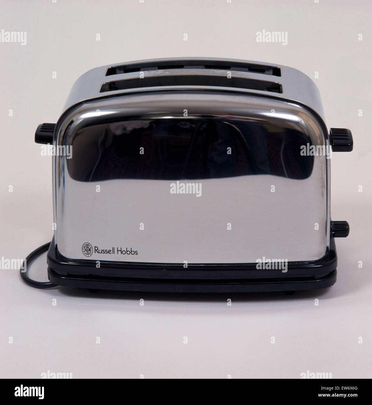 Closeup of a stainless steel Russell Hobbs toaster Stock Photo Alamy