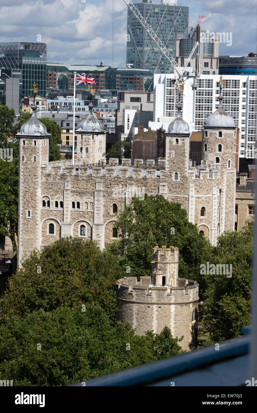 View of The Tower of London Stock Photo