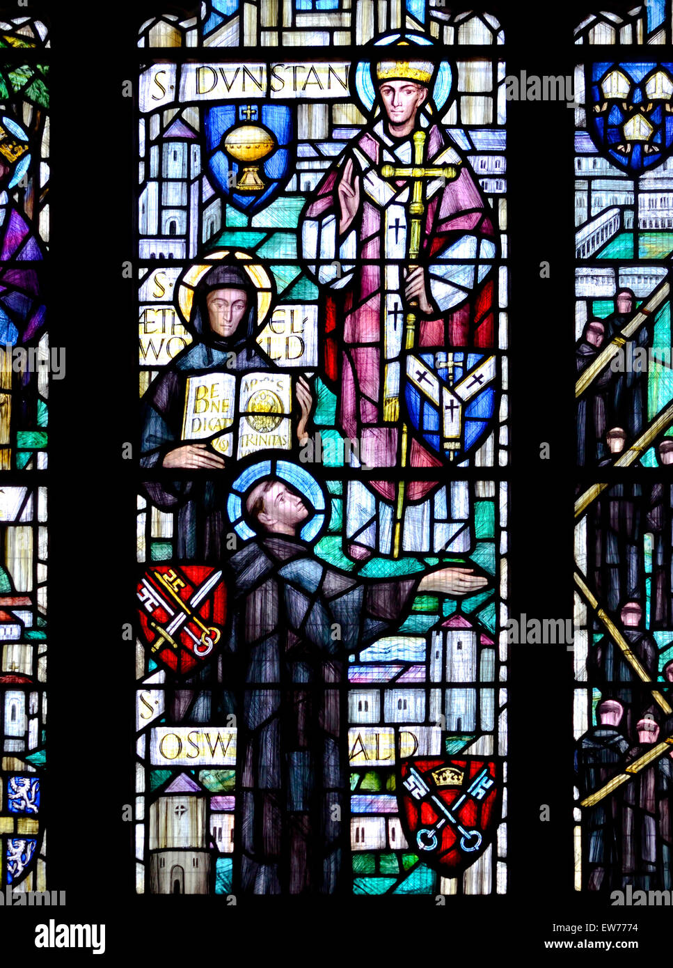 Norwich, Norfolk, England. Norwich Cathedral (10961145) Stained glass