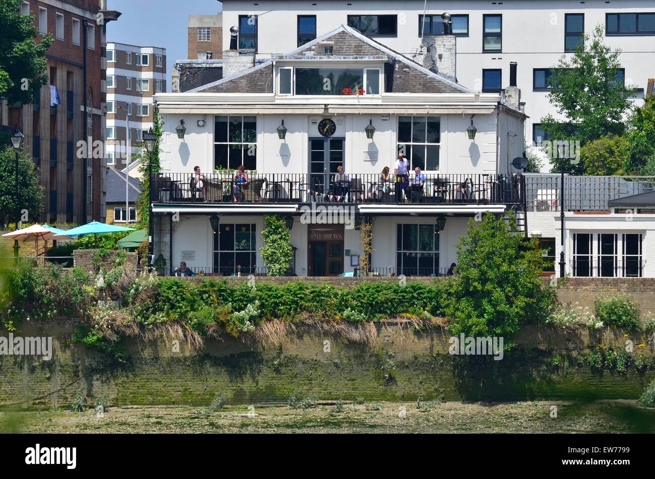 The Old Ship pub, Upper Mall, Hammersmith, London, England, UK, W6
