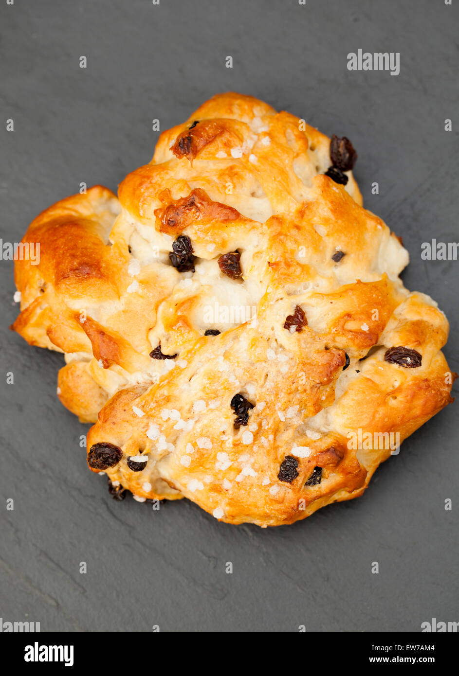 Bath Bun from the Old Bakehouse in Frome Stock Photo Alamy