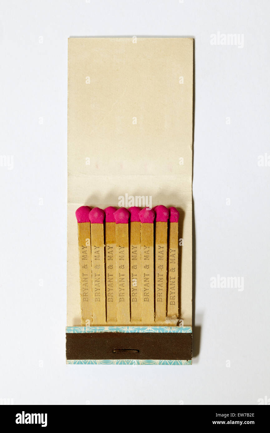 Old matches vintage matchbox hi-res stock photography and images
