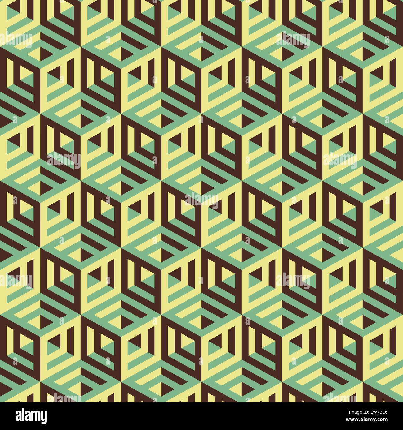 Hexagonal lines pattern. Abstract 3d background. Vector illustration ...