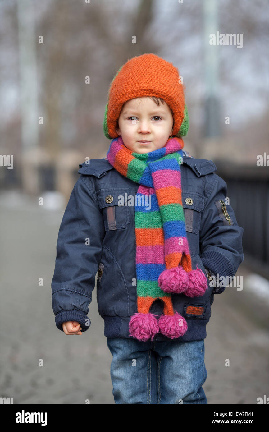 Portrait of a little boy Stock Photo - Alamy