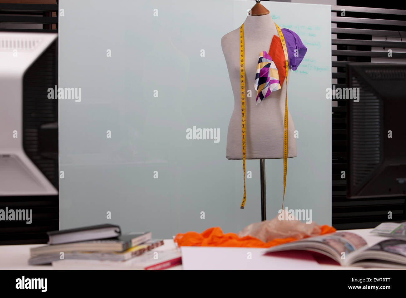 Dressmakers mannequin in a studio Stock Photo Alamy