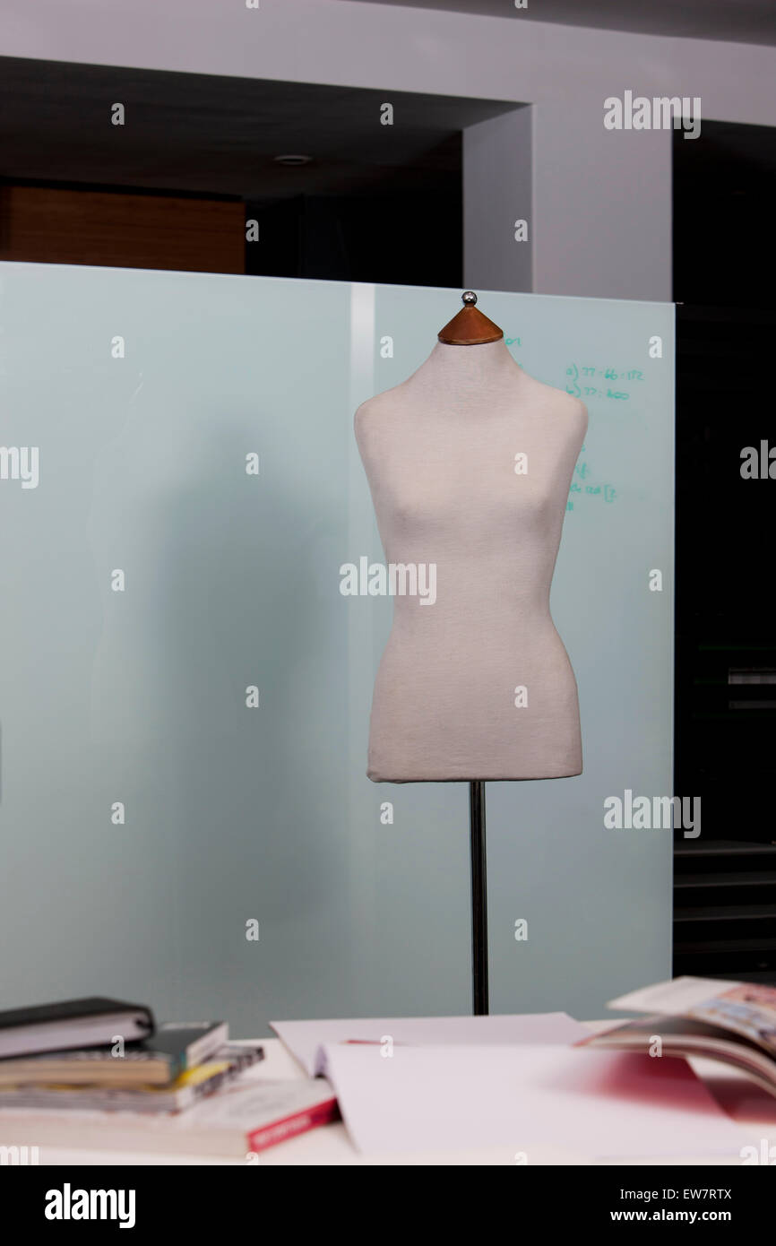 Dressmakers mannequin in a studio Stock Photo Alamy