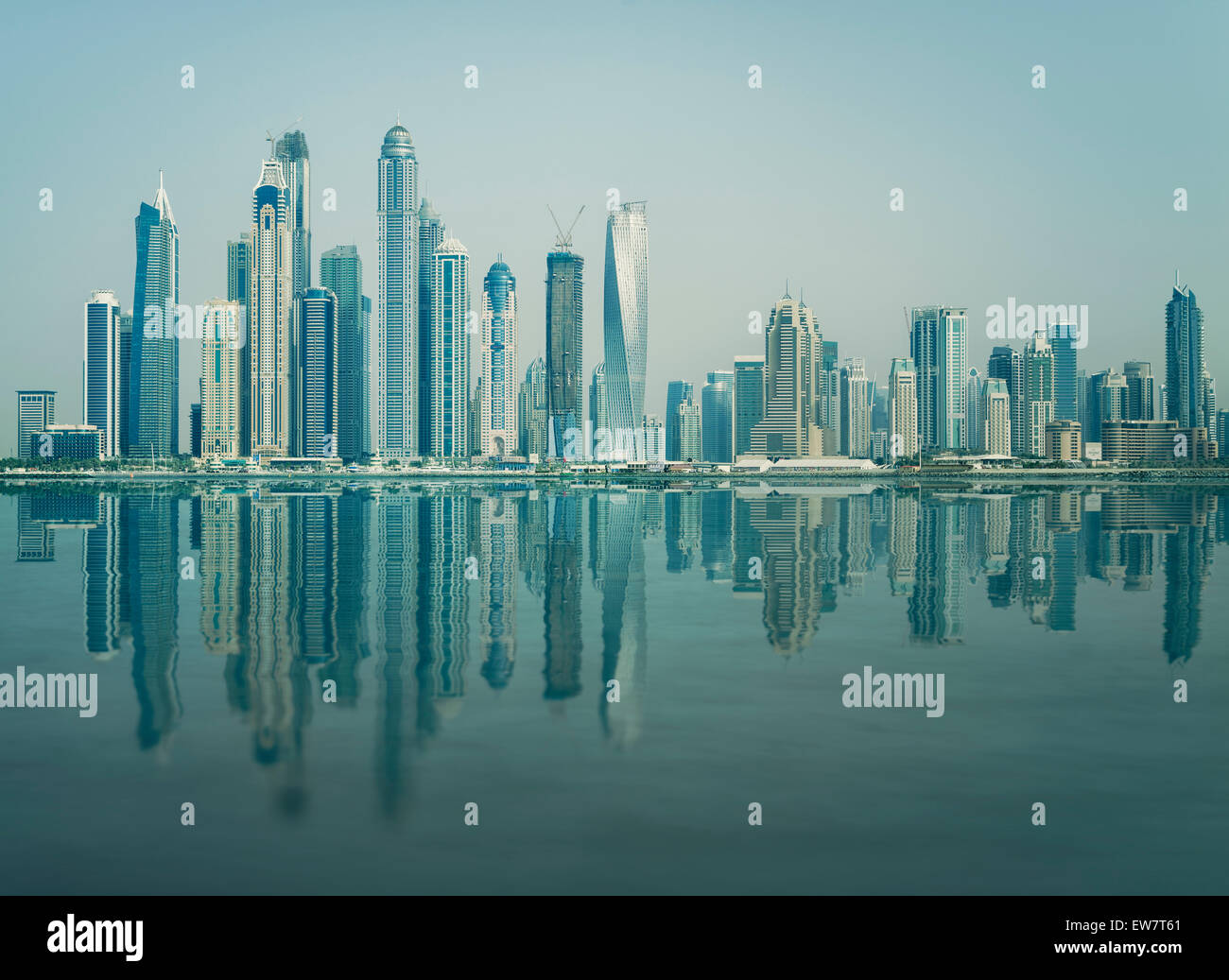 Dubai skyline, UAE Stock Photo