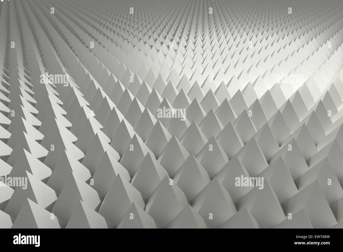 3d rendering of a background with a lot of pyramids Stock Photo - Alamy