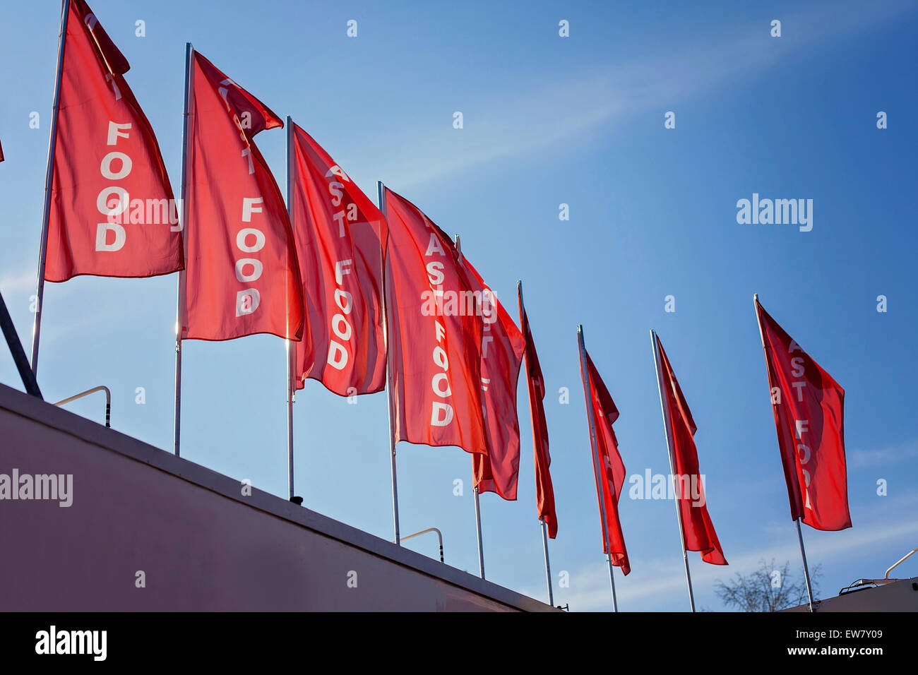 Wind Banner para Fast Food