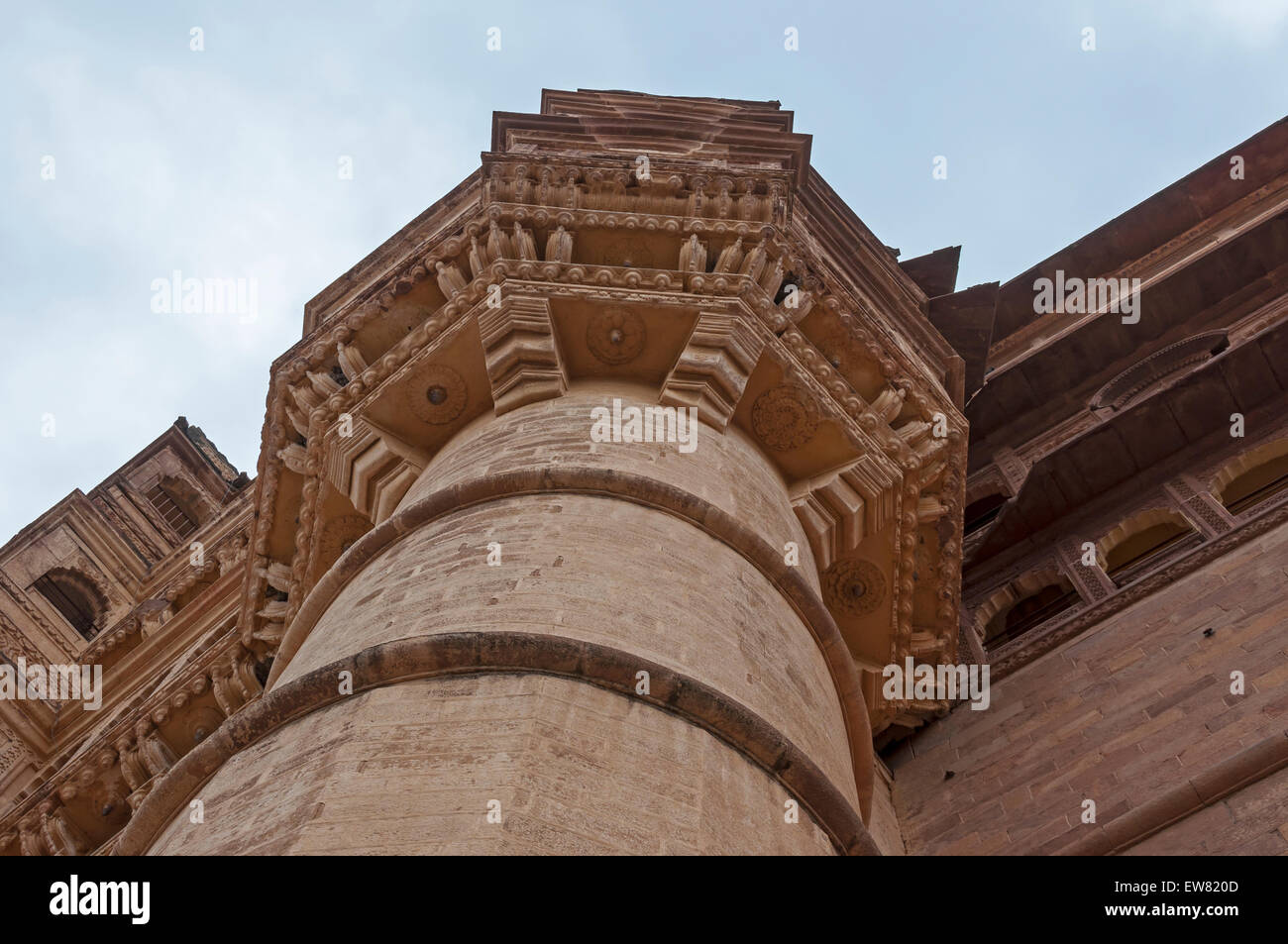 Mehrangarh fort, Jodhpur, Rajasthan, India. Stock Photo