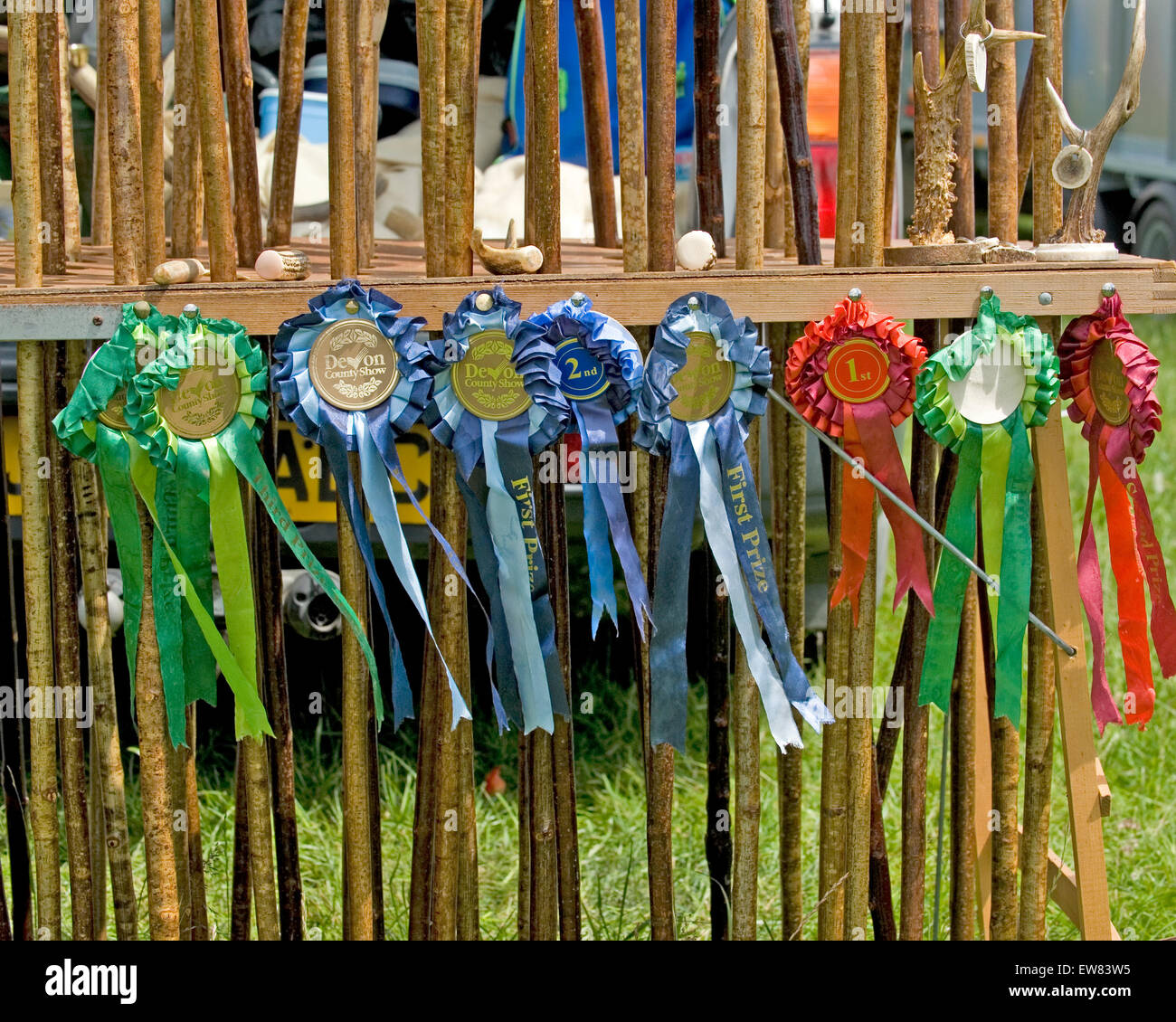 award winning stick maker Stock Photo
