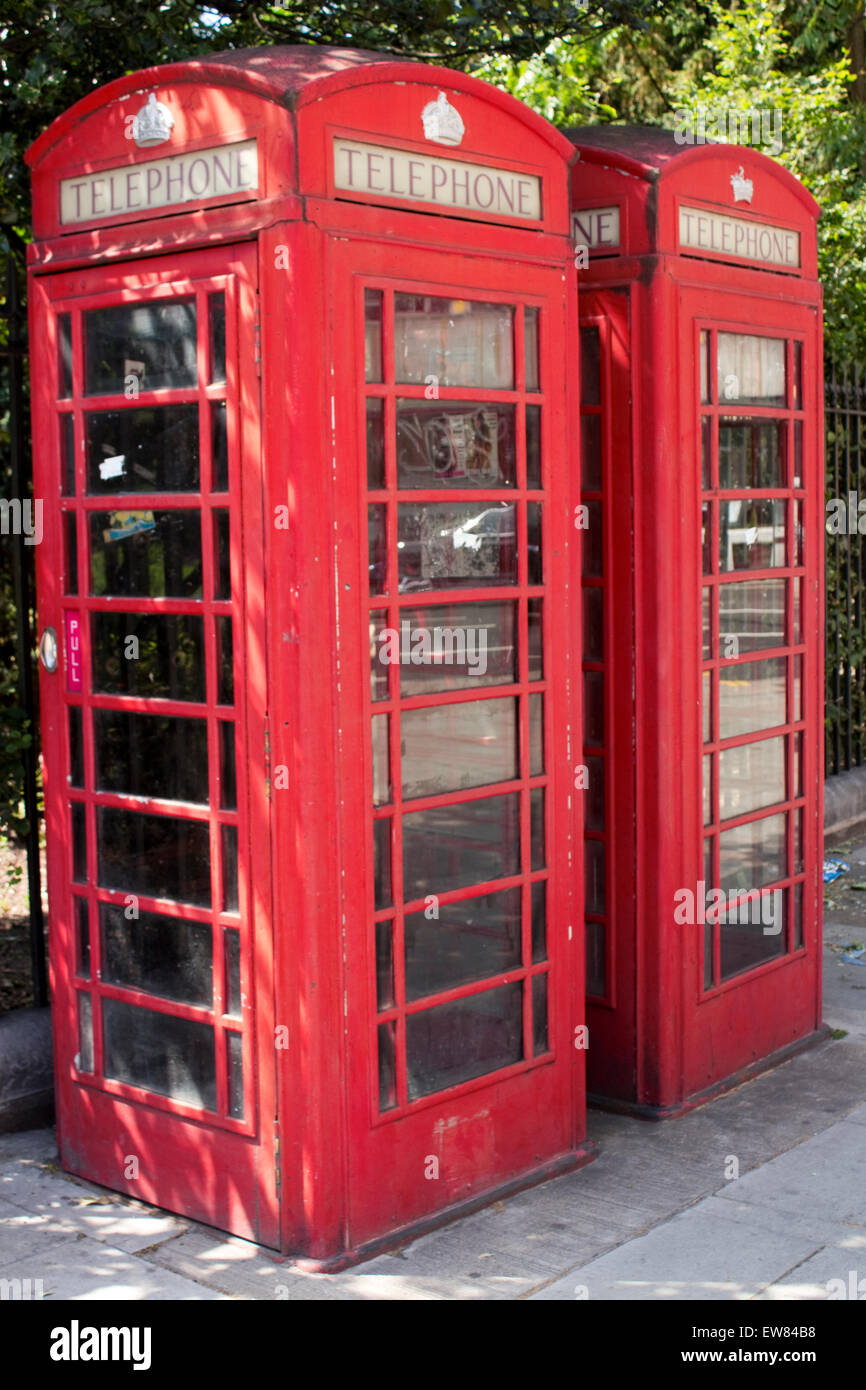 Two classic telephone boxes hires stock photography and images Alamy