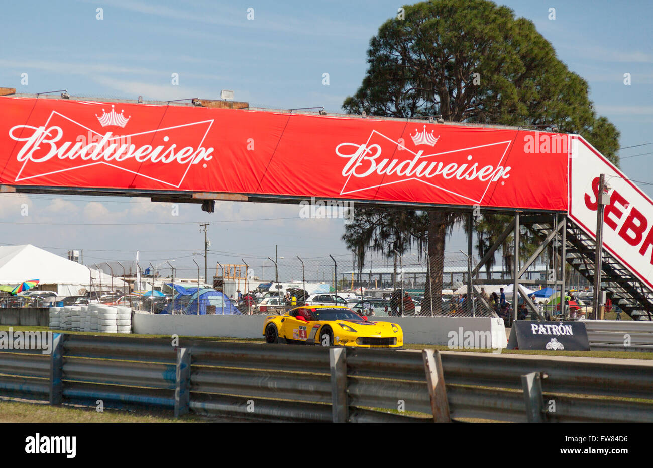12 Hours of Sebring Car race in Sebring Florida Stock Photo Alamy
