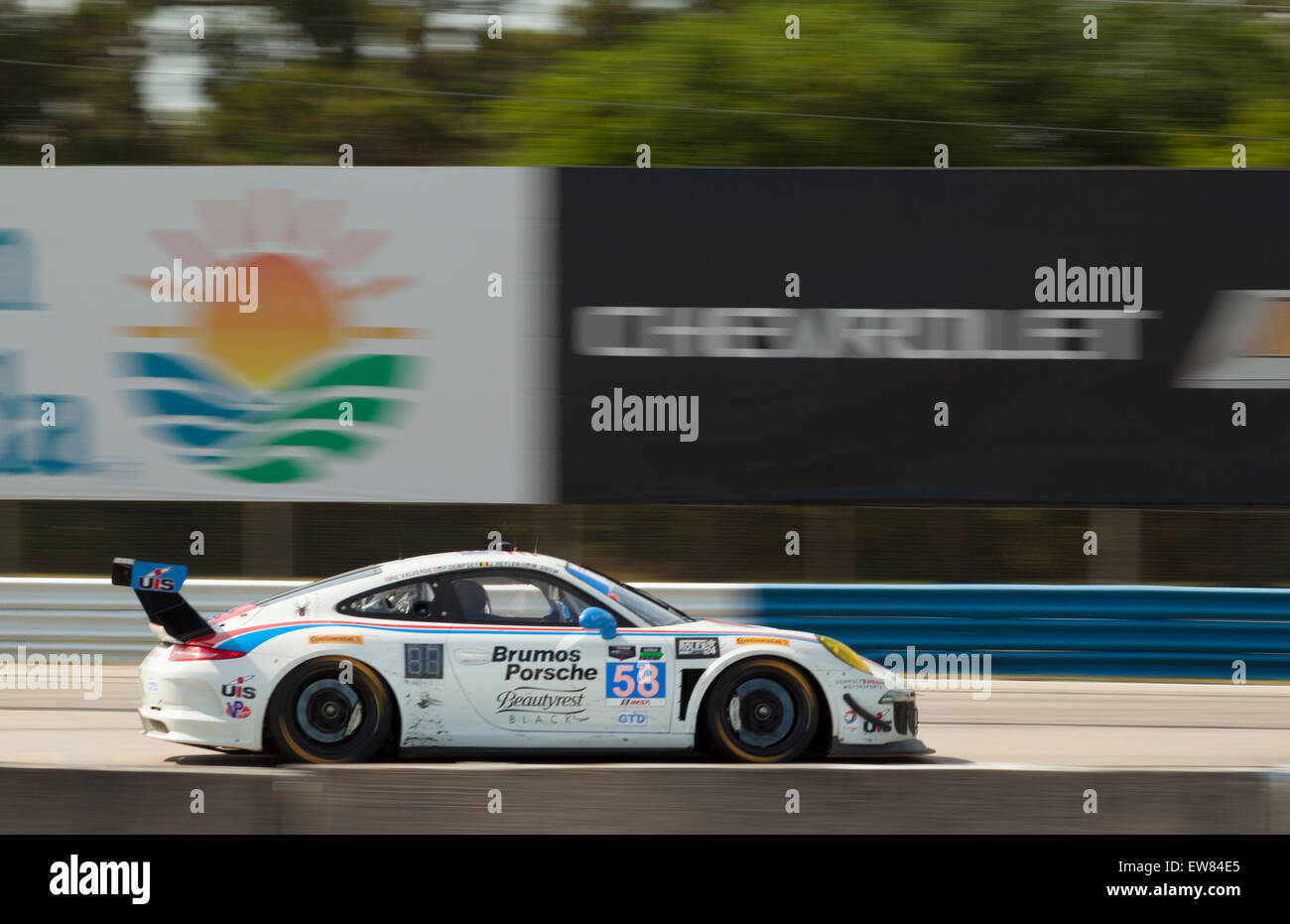 Porsche racing 12 hours sebring hi-res stock photography and