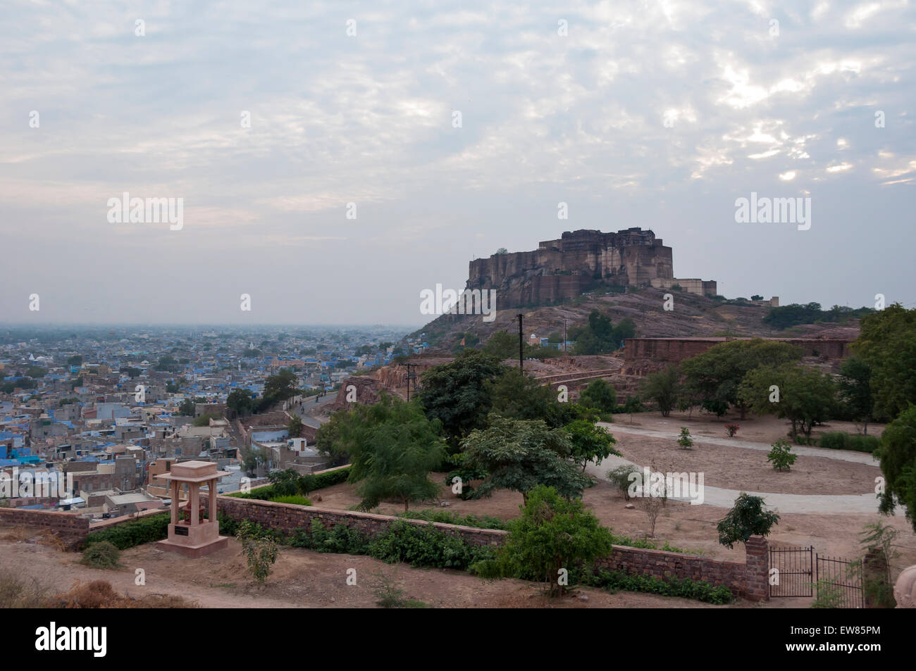 Mehrangarh fort, Jodhpur, Rajasthan, India. Stock Photo