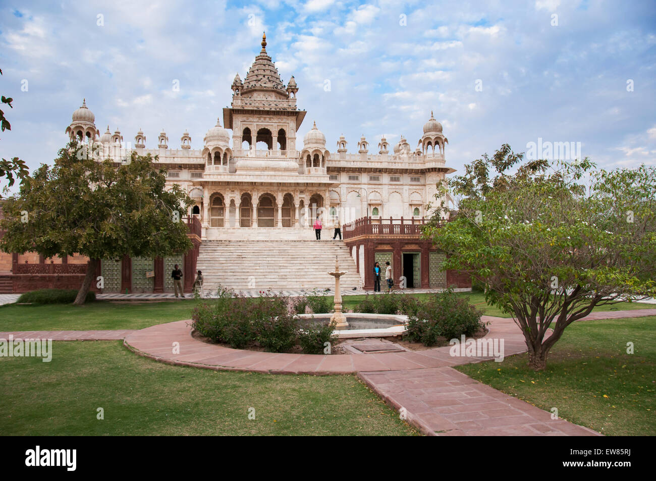 Jaswant Thada temple in Jodhpu, Rajasthan, India. Stock Photo