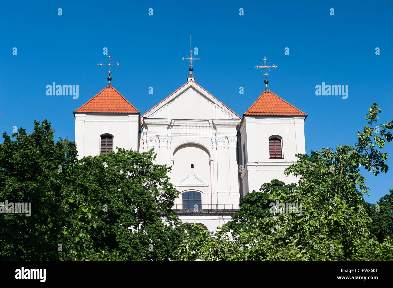 Church, Trakai, Lithuania Stock Photo Alamy