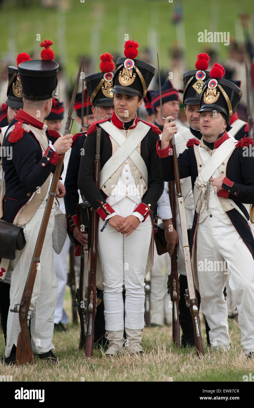 French Napoleonic Period Infantry High Resolution Stock Photography and ...