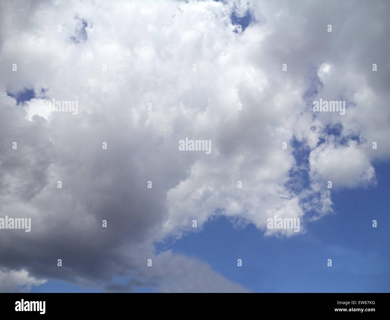 Cloudy skies Stock Photo